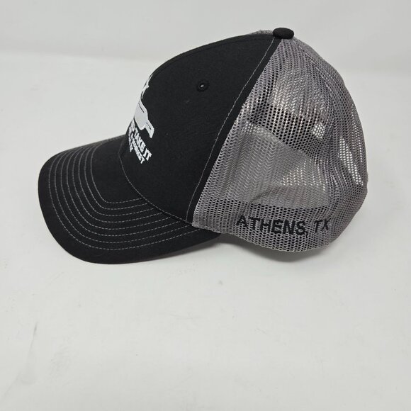 Come And Take It Athens TX Snapback Hat By Richardson Style 112 Black & Gray Tru - Picture 3 of 6